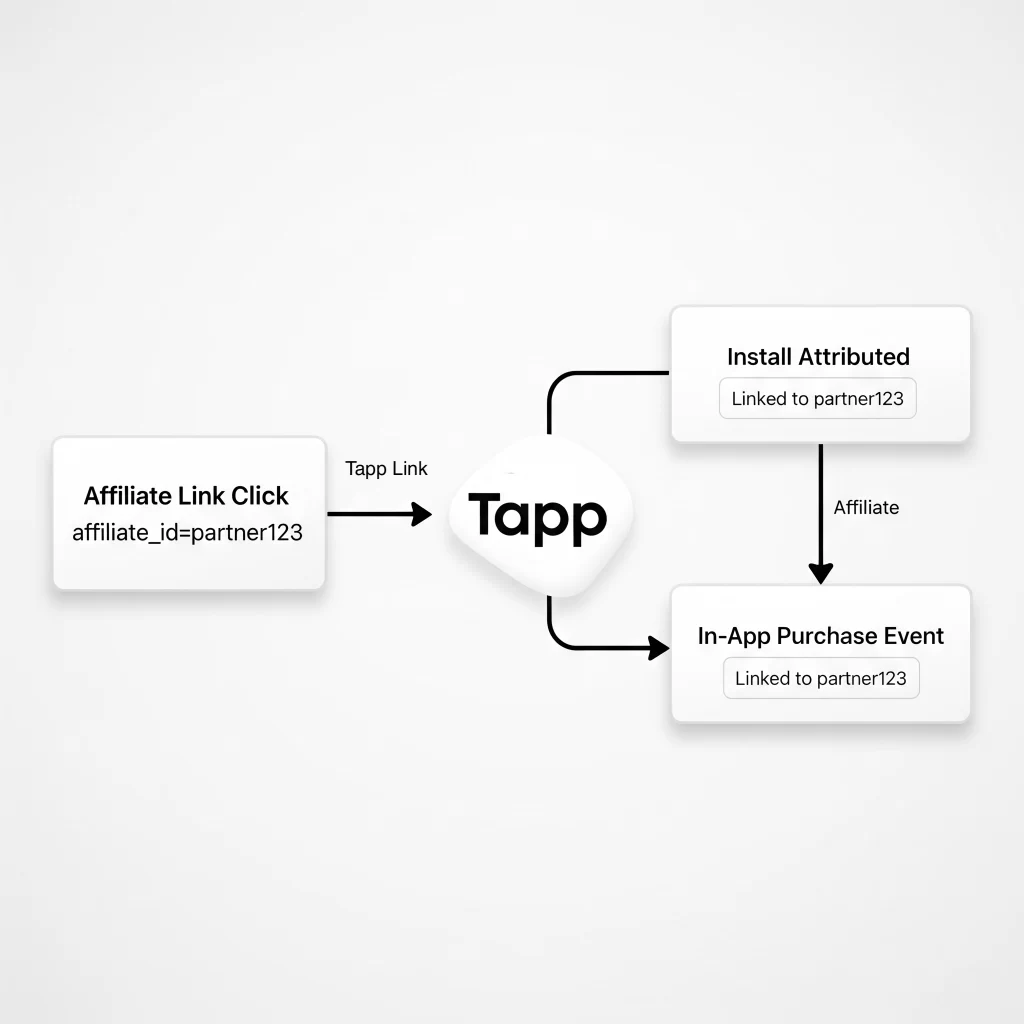 tapp attribution solution flowchart