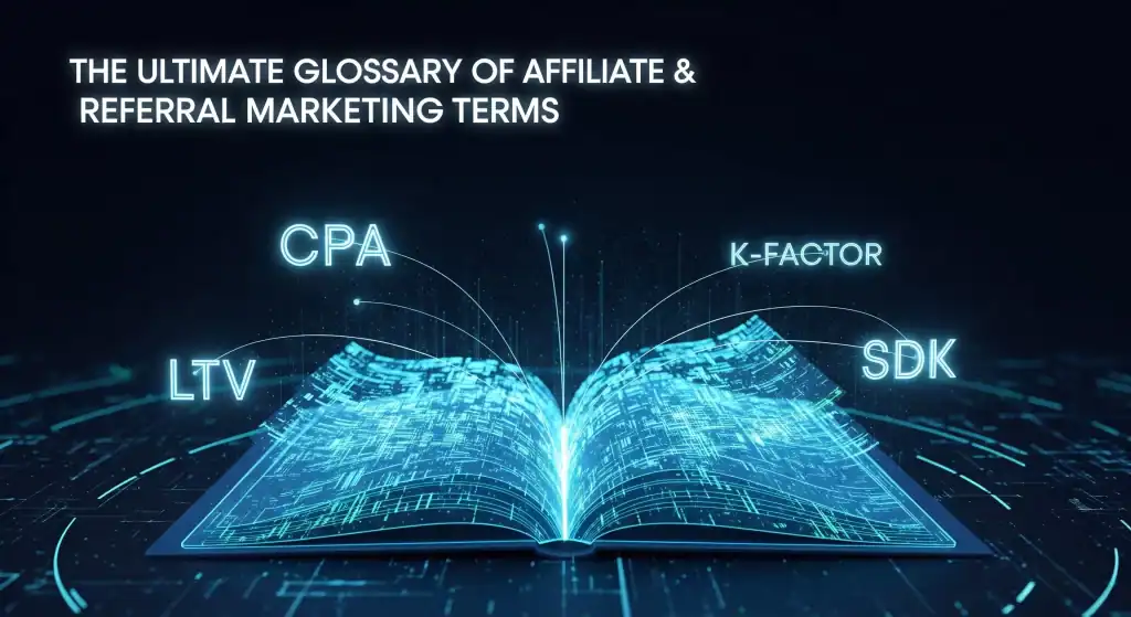 the ultimate glossary of affiliate referral marketing terms